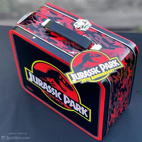 metal lunch box jurassic park|metal lunch box jurassic park for sale .